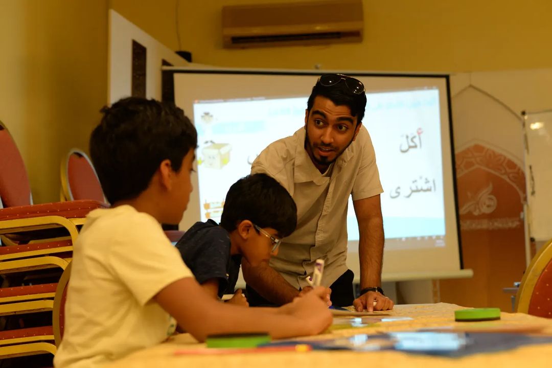 صورة من أنشطة برامج الدعم الأكاديمي